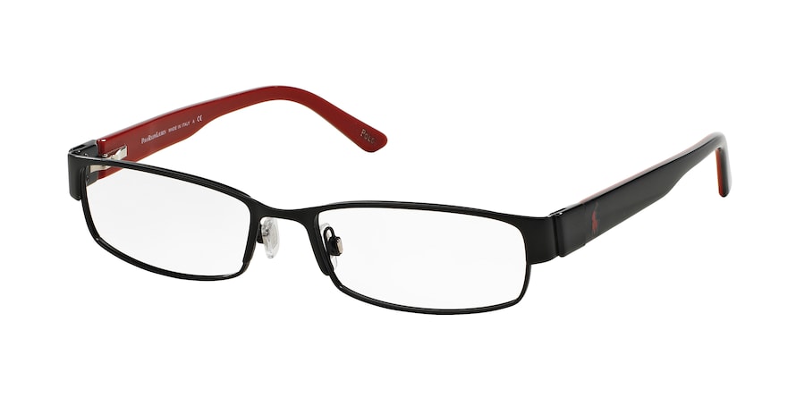 Polo PH1083 Rectangle Eyeglasses  9038-MATTE BLACK 54-17-135 - Color Map black