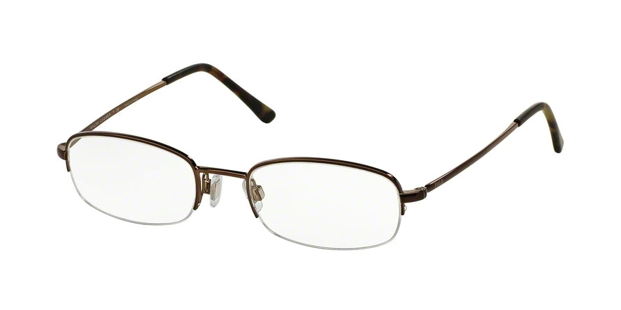 Polo PH1142 Pillow Eyeglasses  9013-SHINY BROWN 49-19-145 - Color Map brown