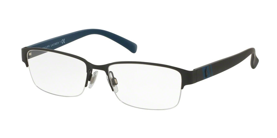 Polo PH1162 Rectangle Eyeglasses  9038-MATTE BLACK 54-17-145 - Color Map black