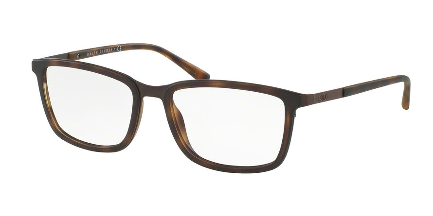 Polo PH1167 Rectangle Eyeglasses  9313-MATTE BROWN 55-17-145 - Color Map brown