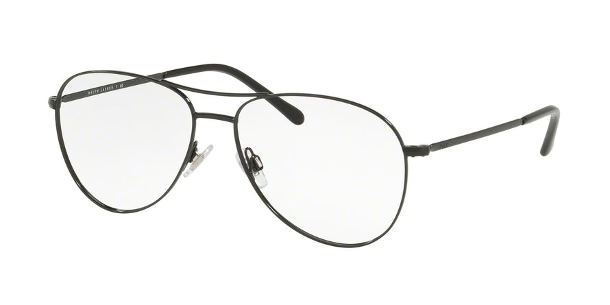Polo PH1180 Pilot Eyeglasses  9003-SHINY BLACK 57-15-145 - Color Map black