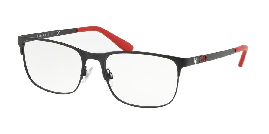 Polo PH1189 Rectangle Eyeglasses  9038-MATTE BLACK 56-18-145 - Color Map black
