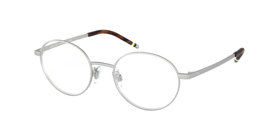 Polo PH1193 Oval Eyeglasses  9010-MATTE SILVER 51-19-145 - Color Map silver