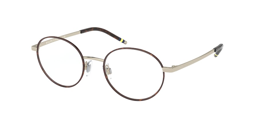 Polo PH1193 Oval Eyeglasses  9393-PALE GOLD/HAVANA 51-19-145 - Color Map gold