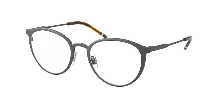 Polo PH1197 Phantos Eyeglasses  9187-MATTE BRUSHED DARK GUNMETAL 51-19-145 - Color Map gunmetal