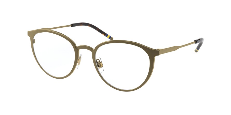 Polo PH1197 Phantos Eyeglasses  9324-SEMISHINY BRASS 51-19-145 - Color Map brass