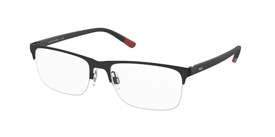 Polo PH1202 Pillow Eyeglasses  9397-MATTE BLACK 55-17-145 - Color Map black