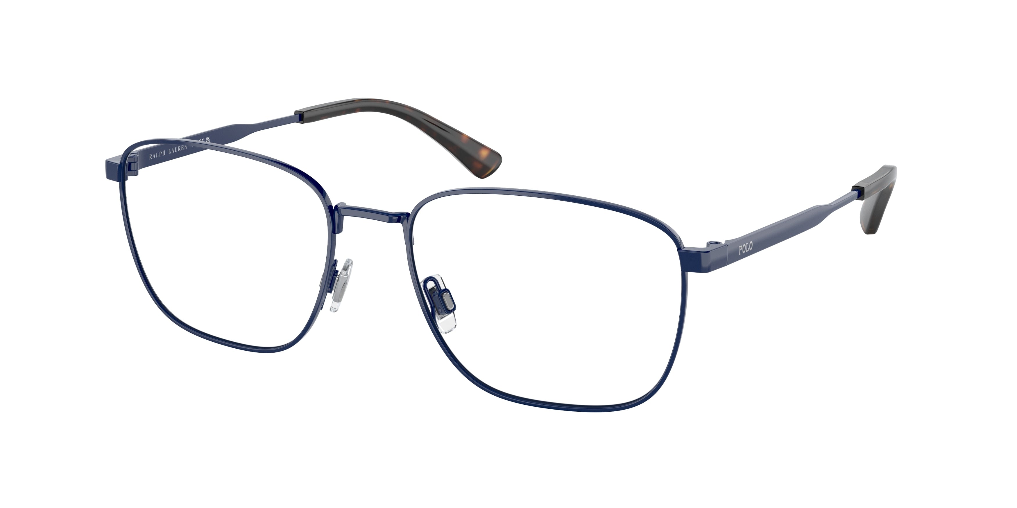 Polo PH1214 Rectangle Eyeglasses  9413-Shiny Navy Blue 56-145-18 - Color Map Blue