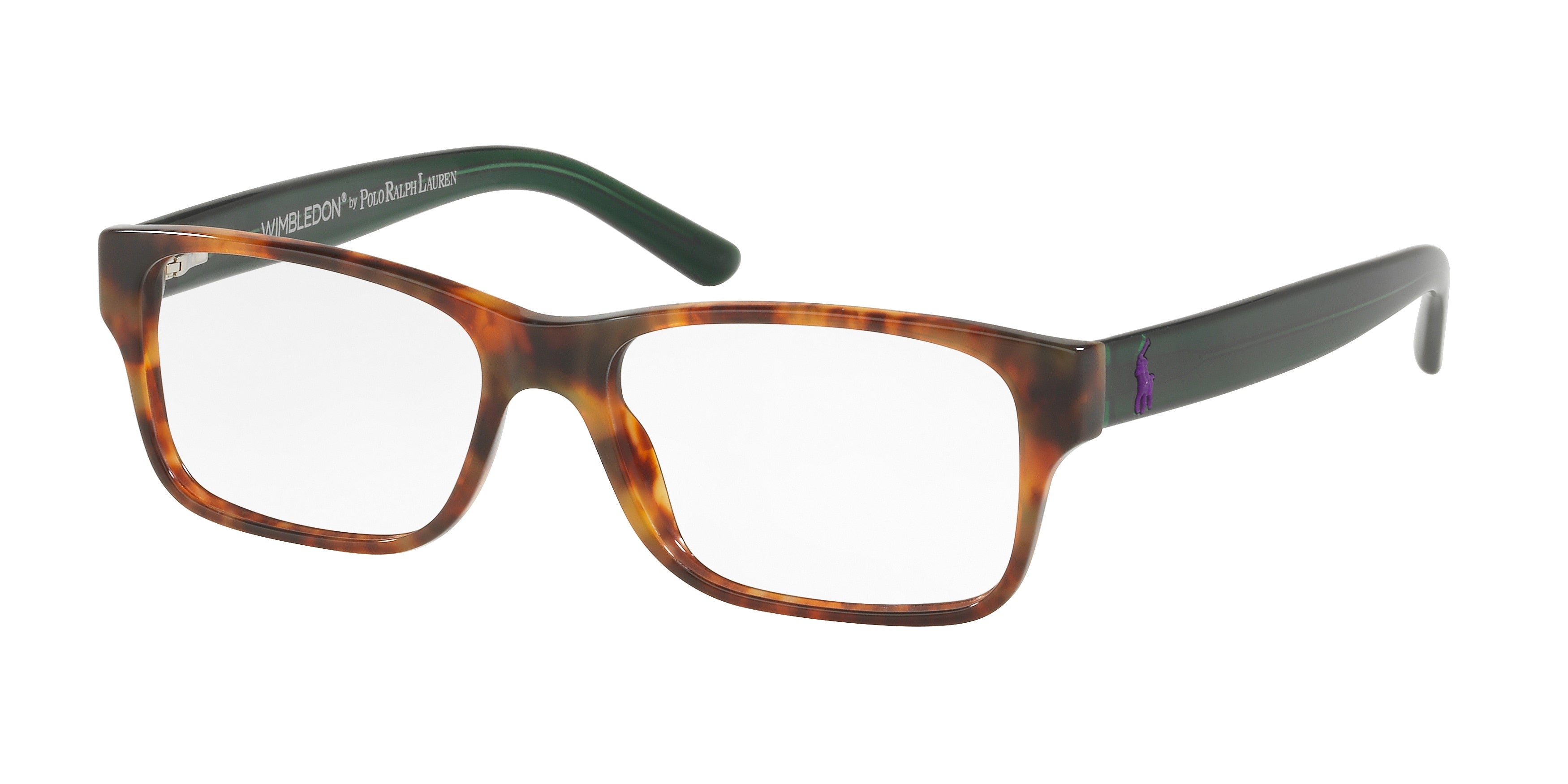 Polo PH2117 Rectangle Eyeglasses  5650-Havana 54-145-16 - Color Map Tortoise