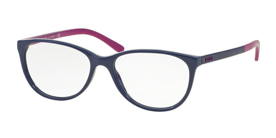 Polo PH2130 Square Eyeglasses  5515-BLUE 54-16-145 - Color Map blue