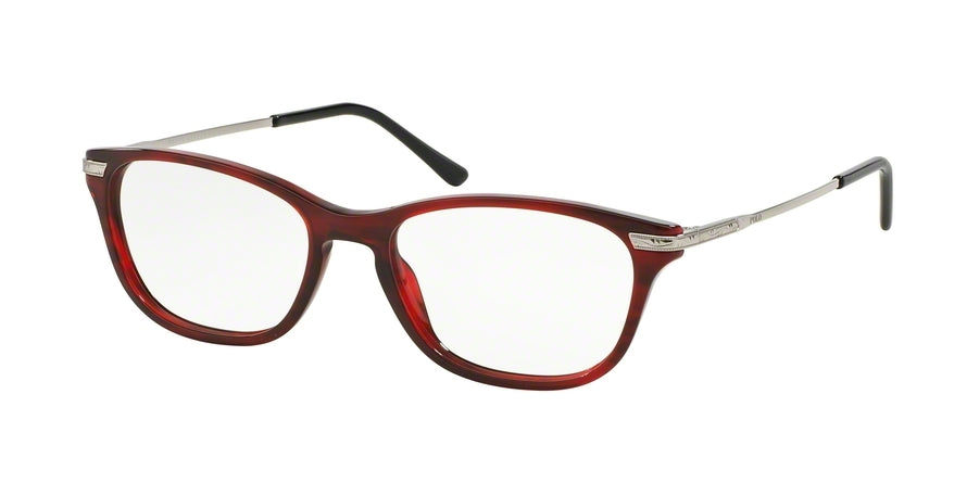 Polo PH2135 Cat Eye Eyeglasses  5533-HAVANA RED 51-17-140 - Color Map red