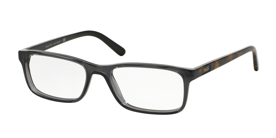 Polo PH2143 Rectangle Eyeglasses  5557-CRISTAL GREY 53-18-145 - Color Map grey