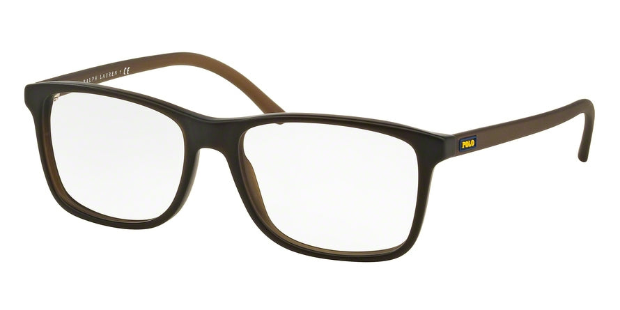 Polo PH2151 Square Eyeglasses  5409-MATTE OLIVE 54-17-145 - Color Map green