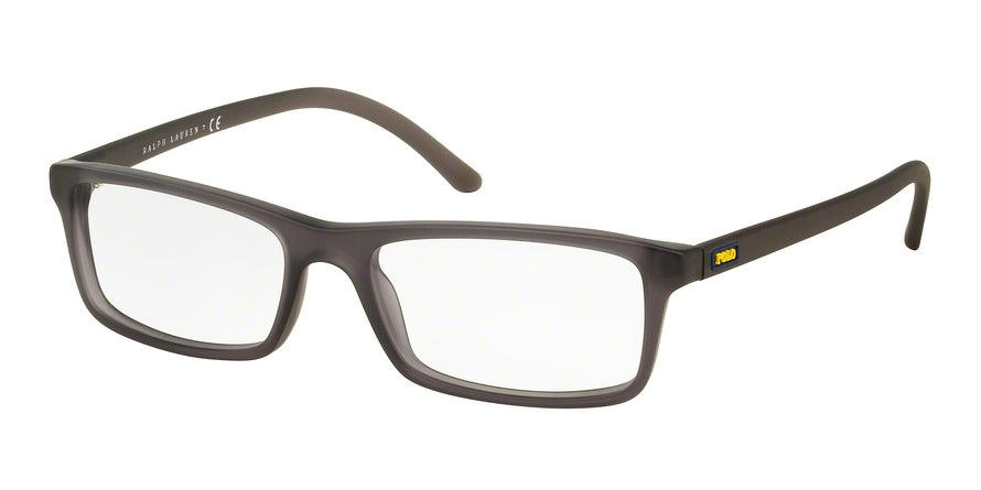 Polo PH2152 Rectangle Eyeglasses  5320-MATTE CRISTAL GREY 52-17-145 - Color Map green