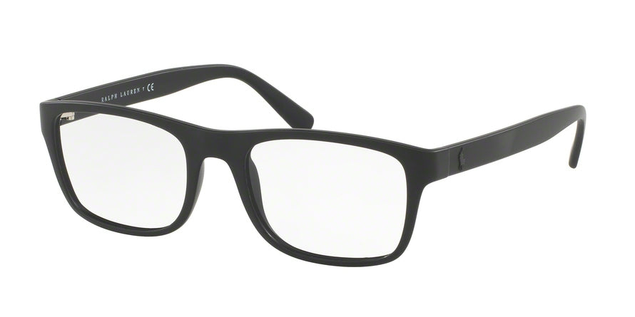 Polo PH2161 Rectangle Eyeglasses  5284-MATTE BLACK 53-19-145 - Color Map black