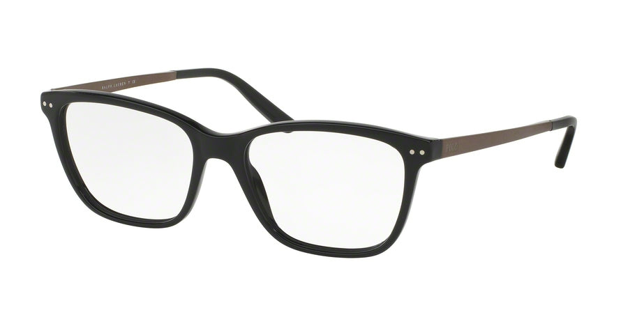Polo PH2167 Cat Eye Eyeglasses  5001-SHINY BLACK 54-17-145 - Color Map black