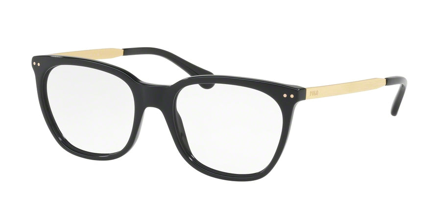 Polo PH2170 Square Eyeglasses  5001-SHINY BLACK 51-18-145 - Color Map black