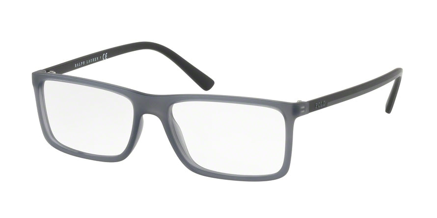 Polo PH2178 Rectangle Eyeglasses  5604-VINTAGE CRYSTAL GREY 55-16-145 - Color Map grey