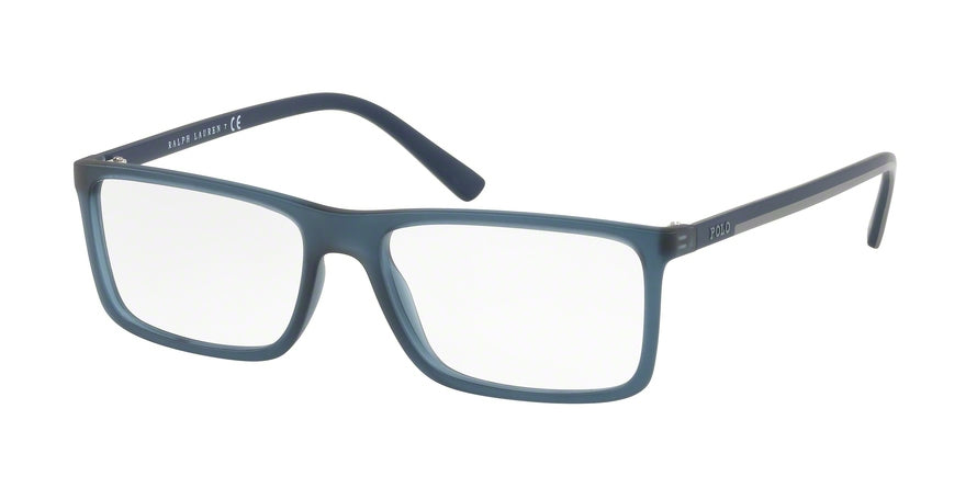 Polo PH2178 Rectangle Eyeglasses  5644-VINTAGE CRYSTAL BLUE 55-16-145 - Color Map blue