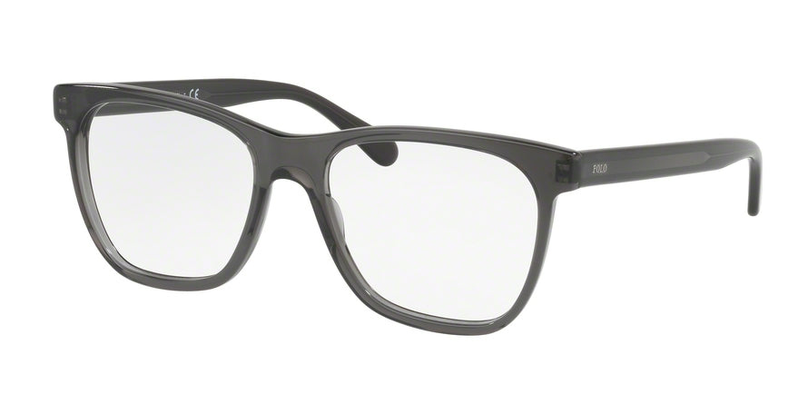 Polo PH2179 Square Eyeglasses  5536-TRANSPARENT GREY 55-18-145 - Color Map grey