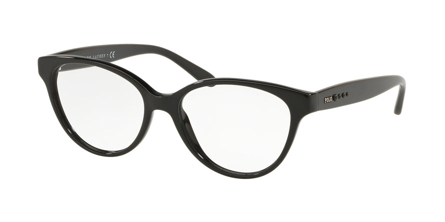 Polo PH2196 Cat Eye Eyeglasses  5001-BLACK 53-16-140 - Color Map black