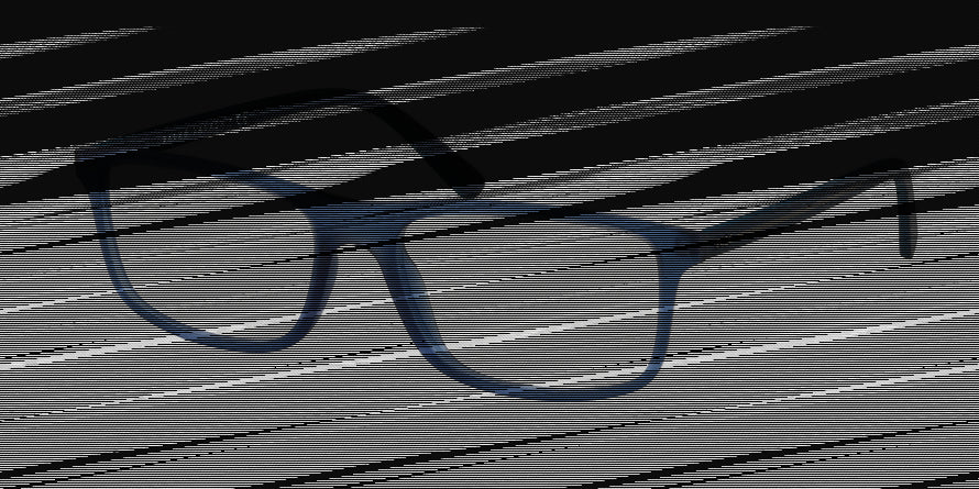 Polo PH2197 Rectangle Eyeglasses  5735-MATTE TRASPARENT BLUE 56-18-145 - Color Map blue
