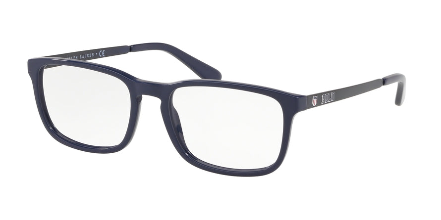 Polo PH2202 Rectangle Eyeglasses  5729-BLUE 55-18-145 - Color Map blue