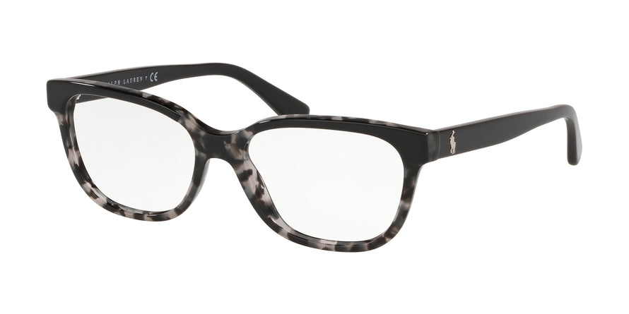 Polo PH2203 Butterfly Eyeglasses  5758-TOP BLACK ON BLACK HAVANA 54-16-140 - Color Map black