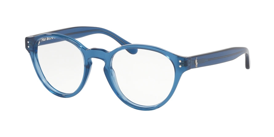 Polo PH2207 Phantos Eyeglasses  5744-TRANSPARENT BLUE 49-20-145 - Color Map blue
