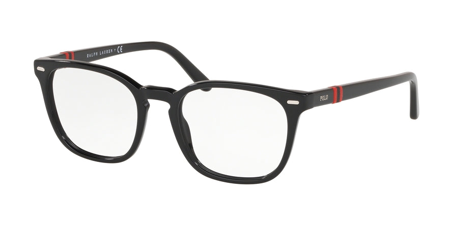 Polo PH2209 Phantos Eyeglasses  5001-BLACK 51-19-145 - Color Map black