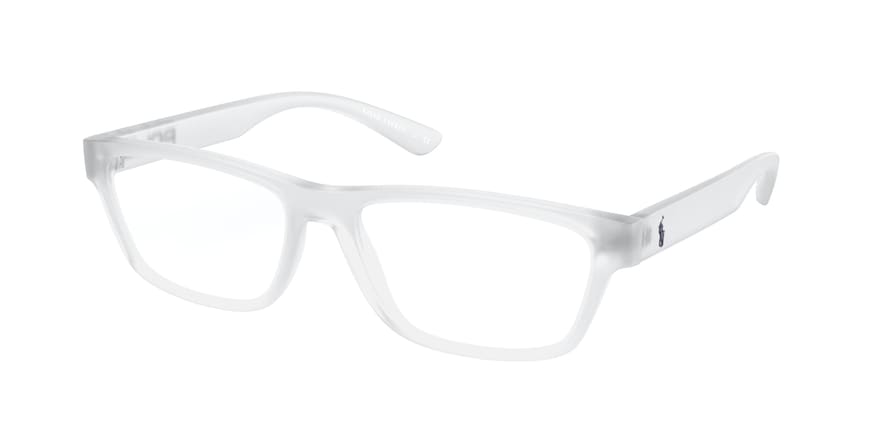 Polo PH2222 Pillow Eyeglasses  5869-MATTE CRYSTAL 56-17-145 - Color Map clear