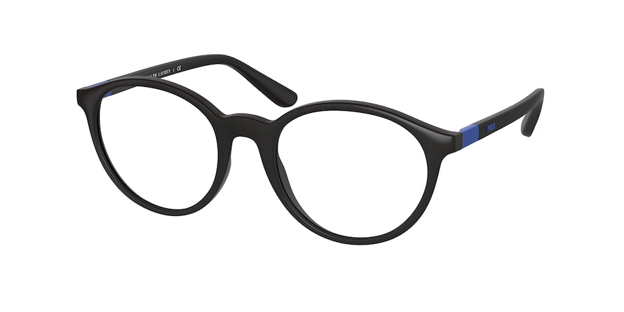 Polo PH2236 Round Eyeglasses  5284-MATTE BLACK 51-19-145 - Color Map black