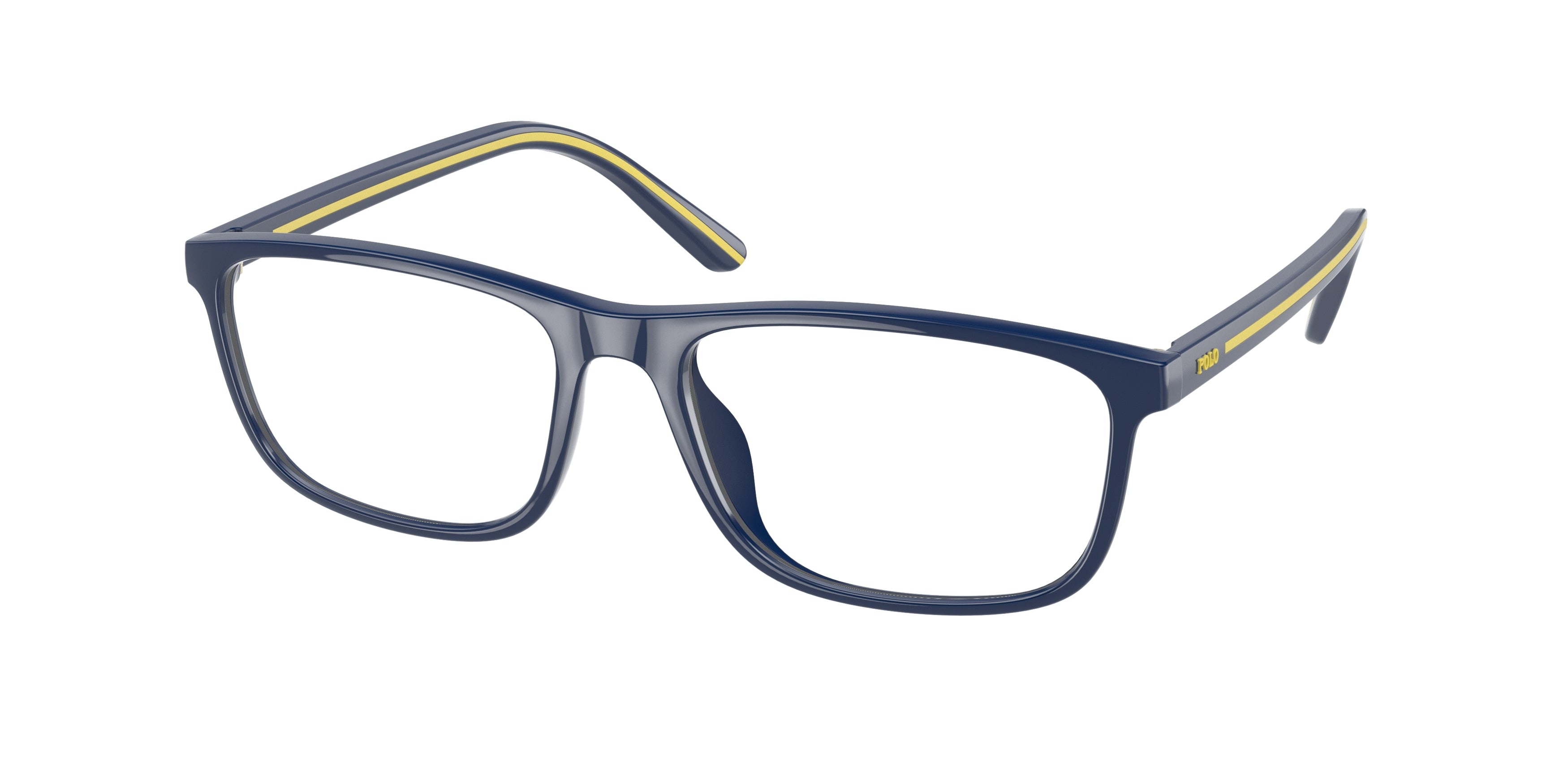 Polo PH2239U Pillow Eyeglasses  5620-Shiny Navy Blue 56-145-17 - Color Map Blue