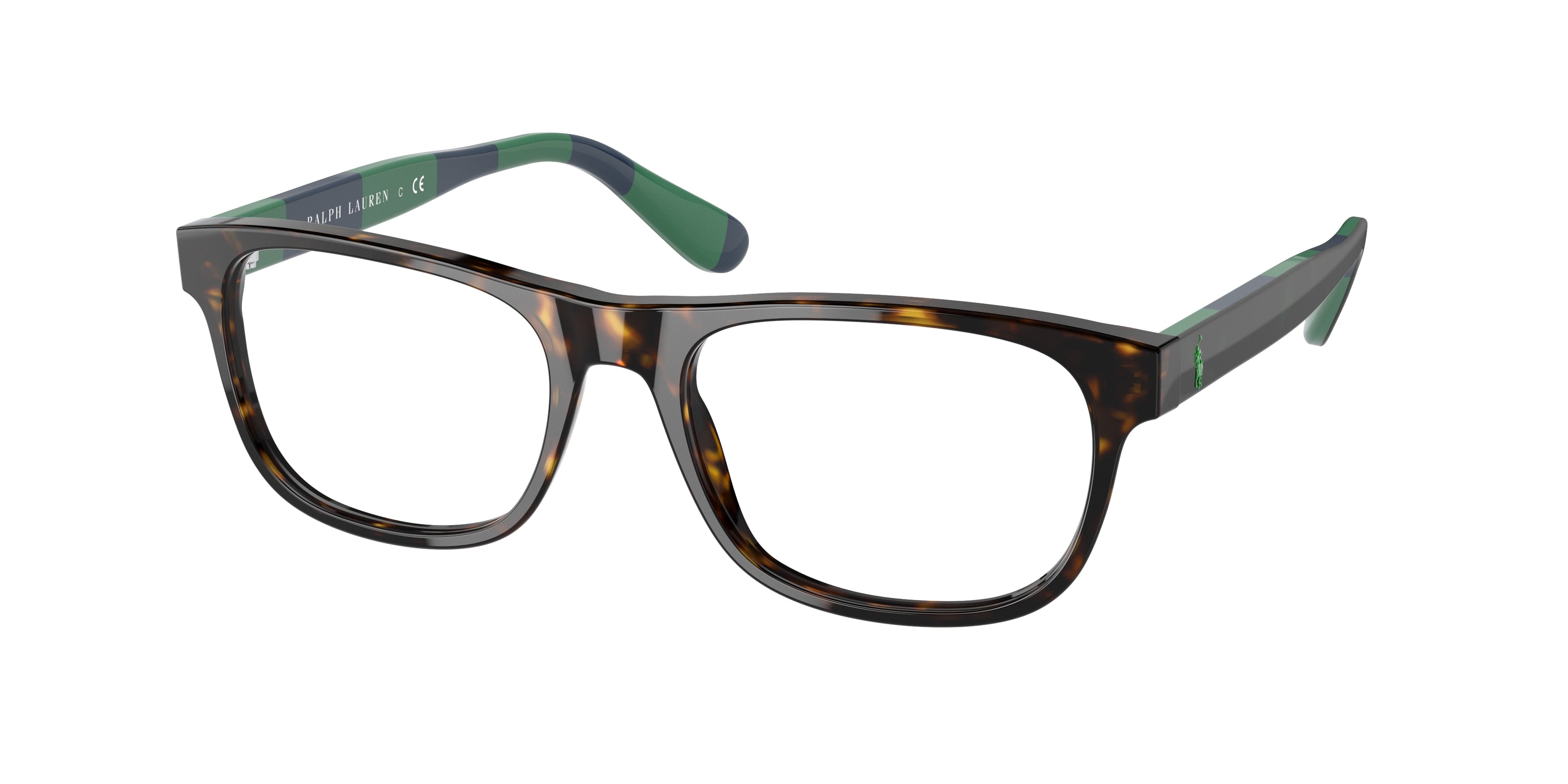 Polo PH2240 Pillow Eyeglasses  5003-Shiny Dark Havana 54-145-18 - Color Map Brown