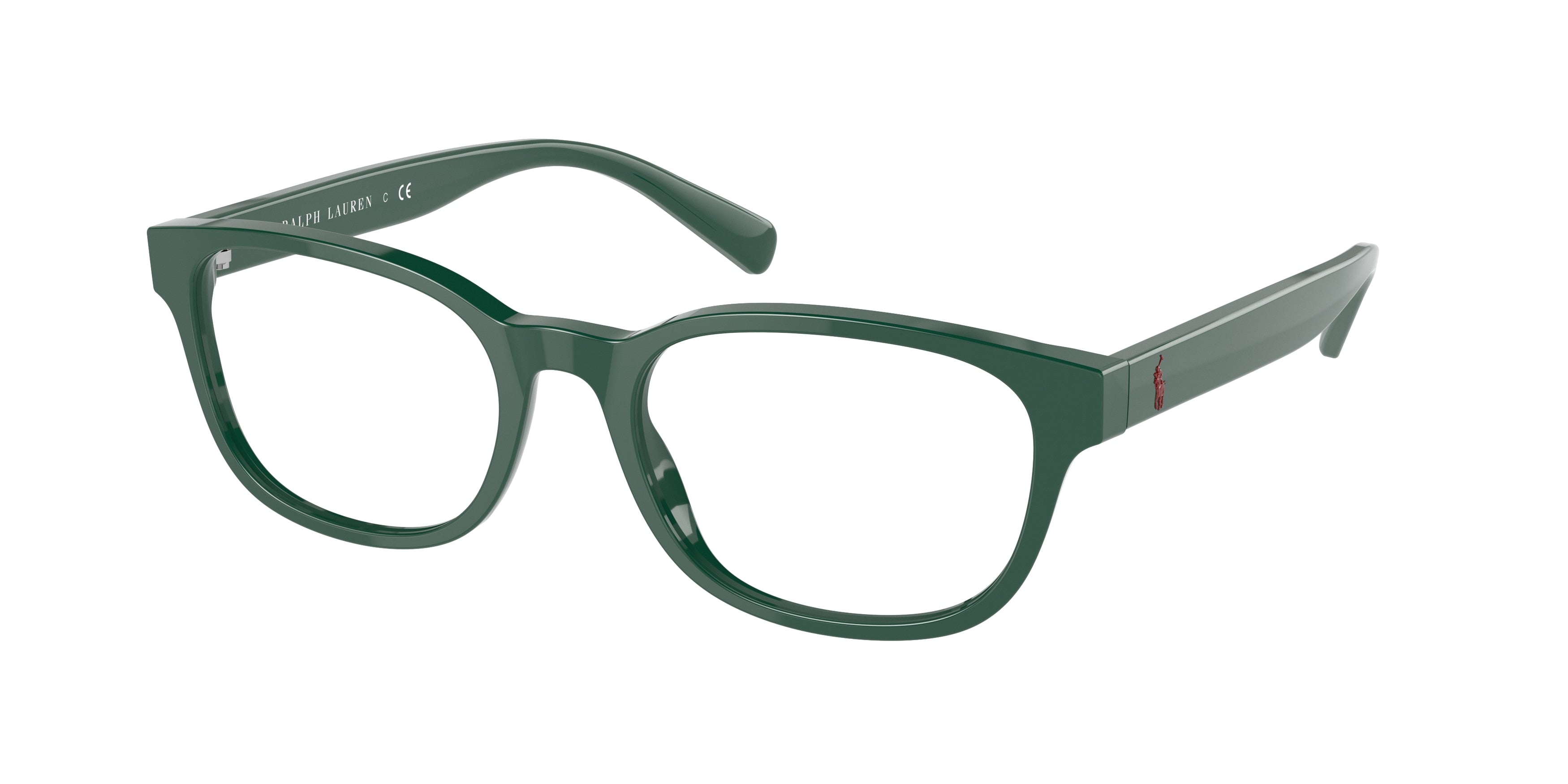 Polo PH2244 Phantos Eyeglasses  5421-Shiny Forest Green 54-145-19 - Color Map Green