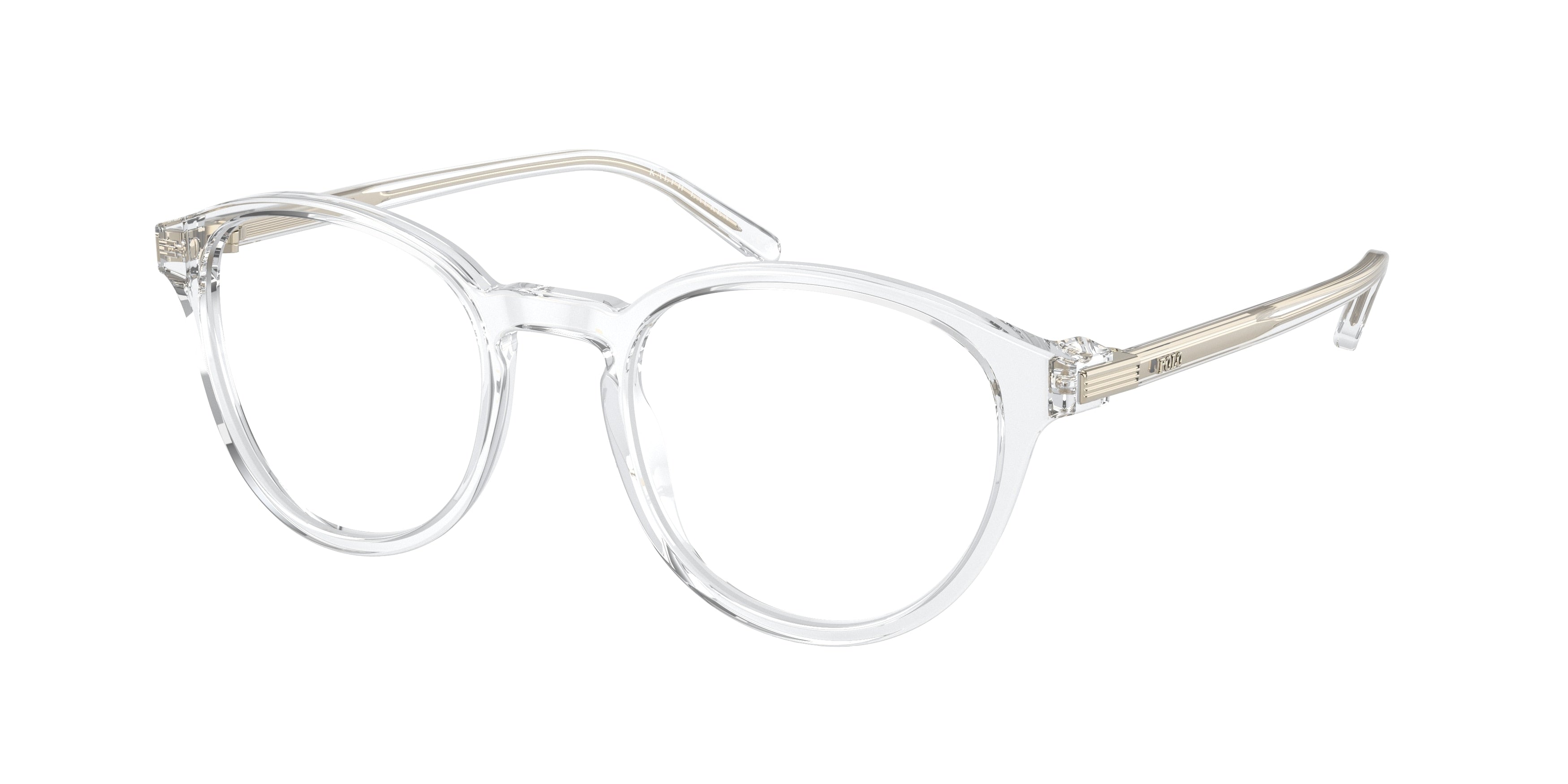 Polo PH2252 Phantos Eyeglasses  5331-Shiny Crystal 50-140-20 - Color Map Blue