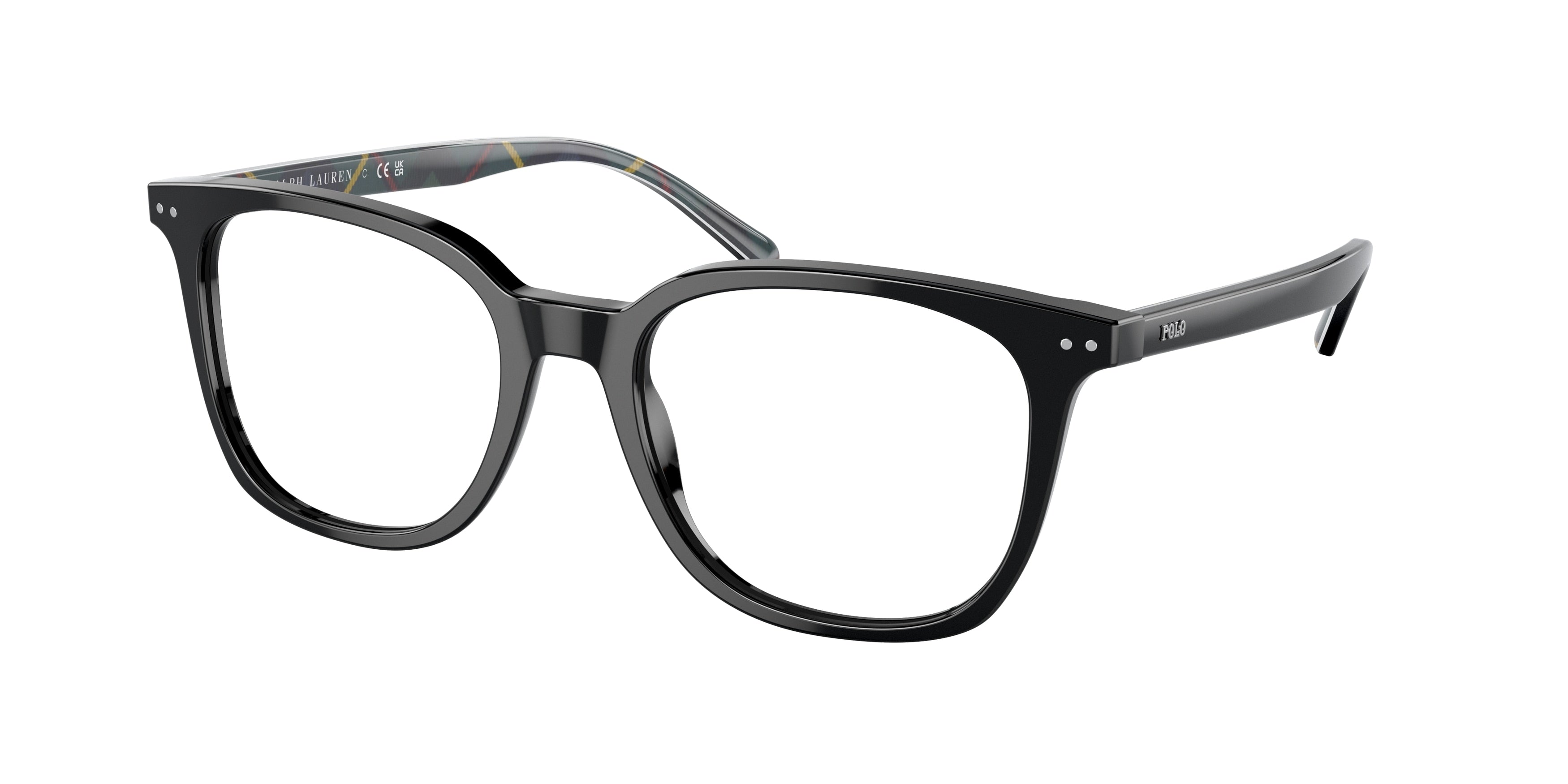 Polo PH2256 Pillow Eyeglasses  5001-Shiny Black 53-145-19 - Color Map Black