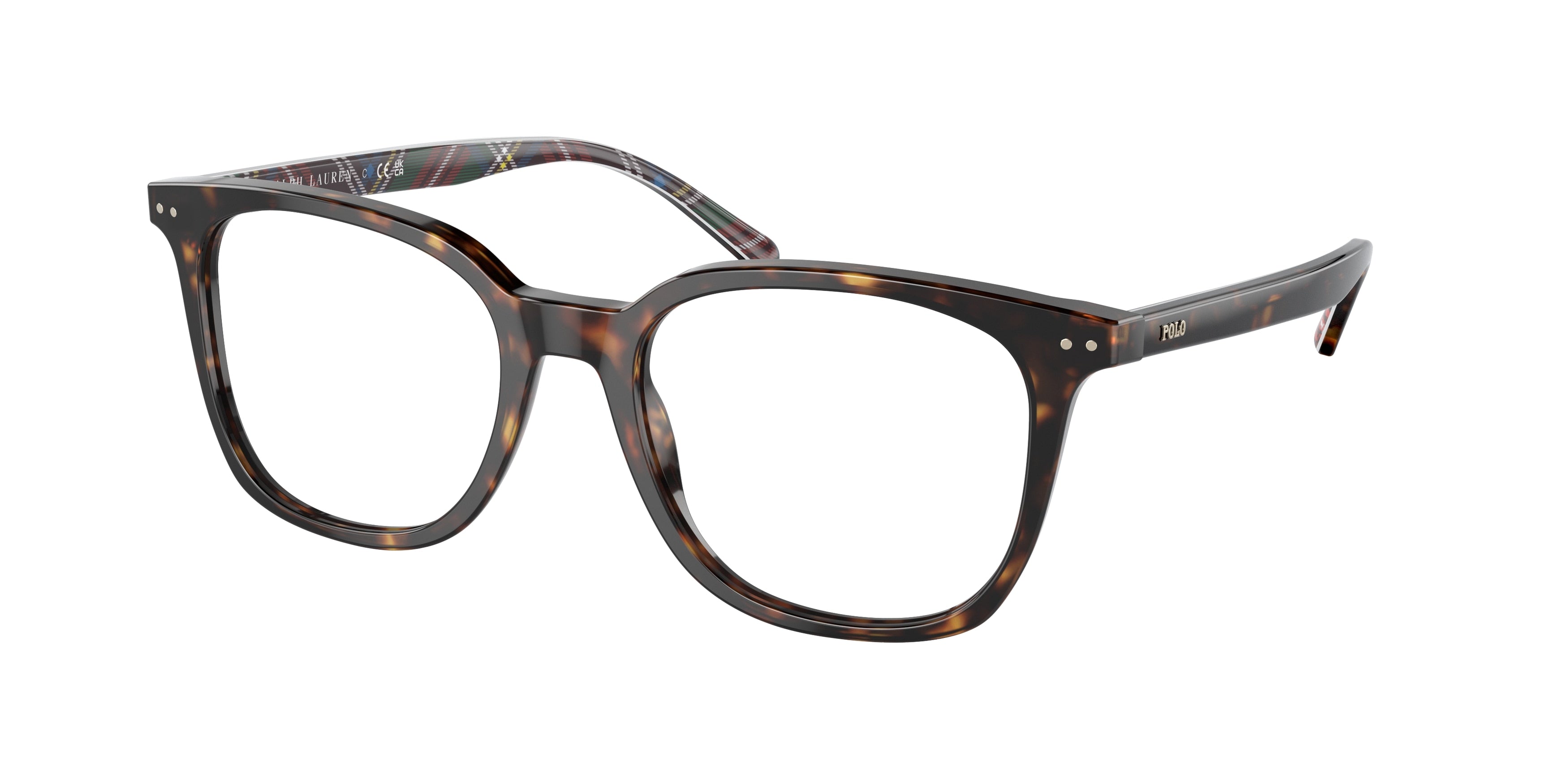 Polo PH2256 Pillow Eyeglasses  5003-Shiny Dark Havana 53-145-19 - Color Map Brown