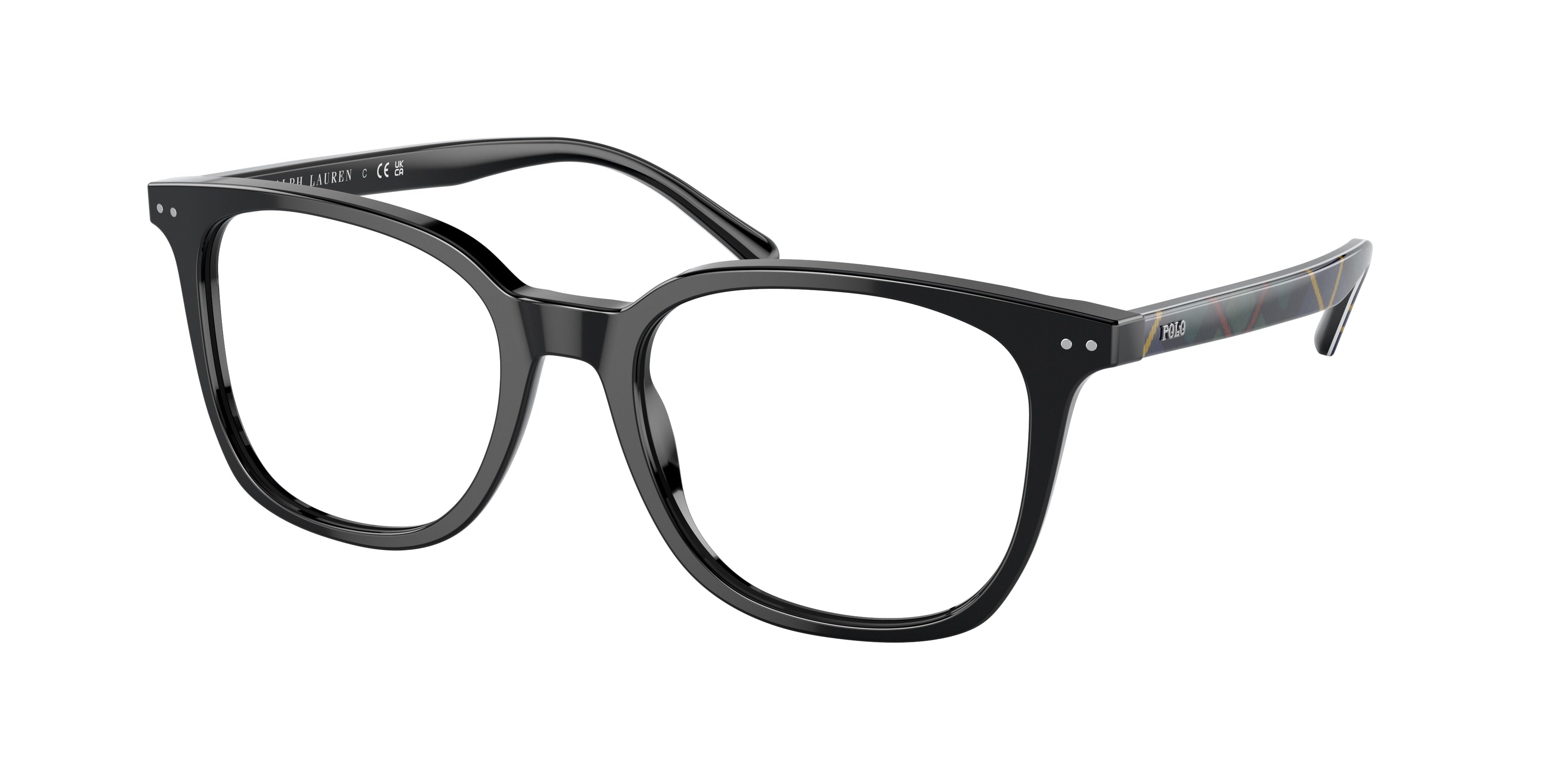 Polo PH2256 Pillow Eyeglasses  5518-Shiny Black 53-145-19 - Color Map Black
