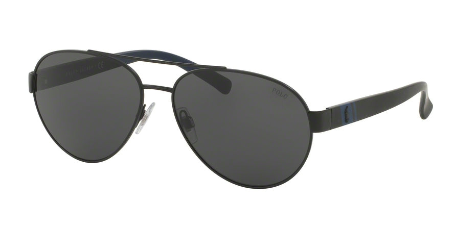 Polo PH3098 Pilot Sunglasses  903887-MATTE BLACK 61-15-145 - Color Map black