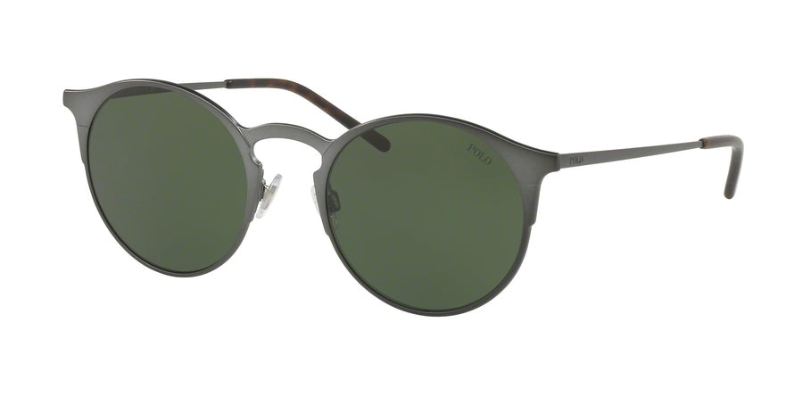 Polo PH3113 Phantos Sunglasses  915771-SEMISHINY DARK GUNMETAL 51-21-145 - Color Map gunmetal
