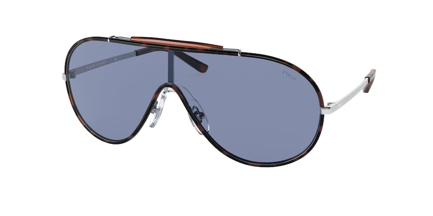 Polo PH3132 Pilot Sunglasses  900172-SHINY SILVER 35-135-135 - Color Map silver