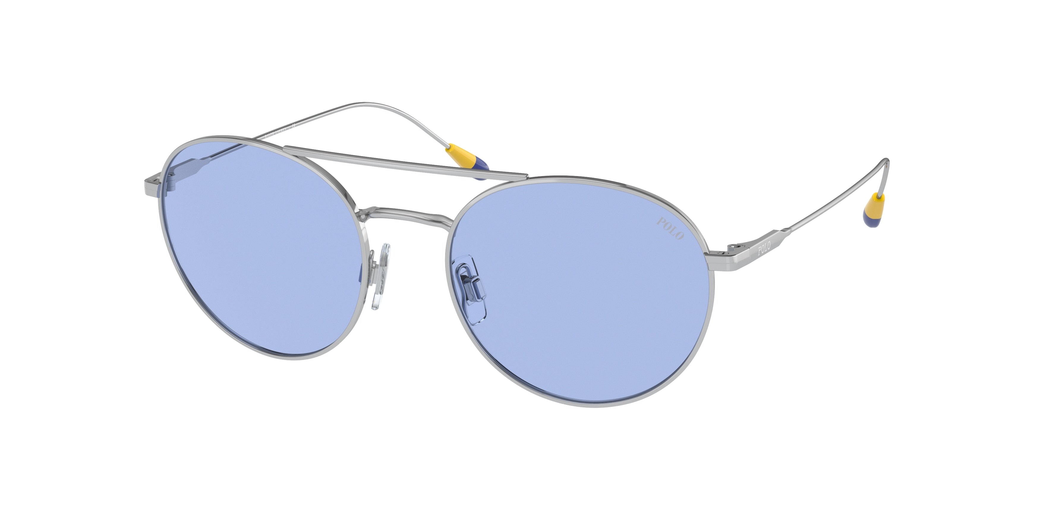Polo PH3136 Phantos Sunglasses  900172-Shiny Silver 51-145-18 - Color Map Silver