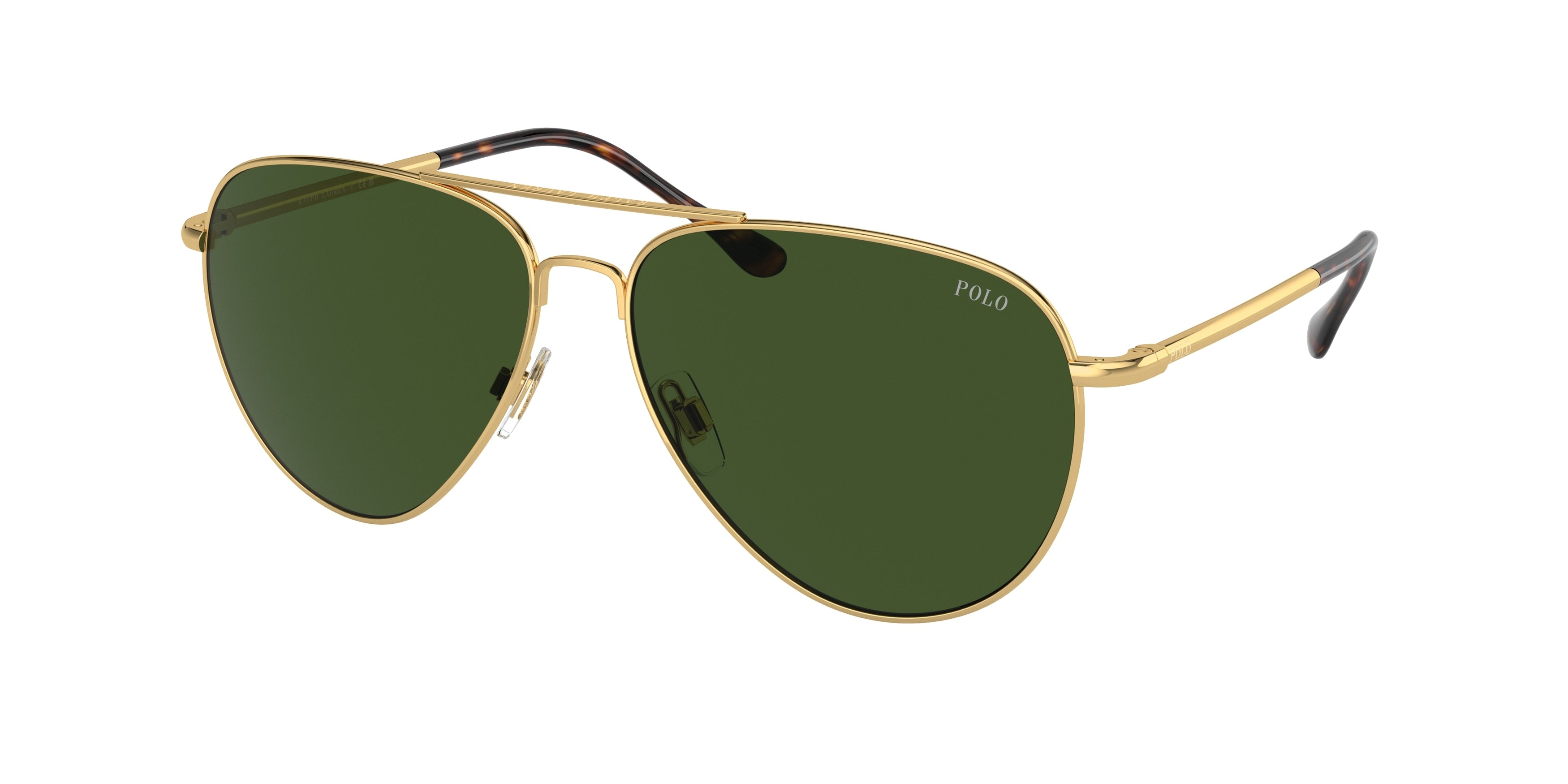 Polo PH3148 Pilot Sunglasses  941171-Shiny Gold 62-140-14 - Color Map Gold
