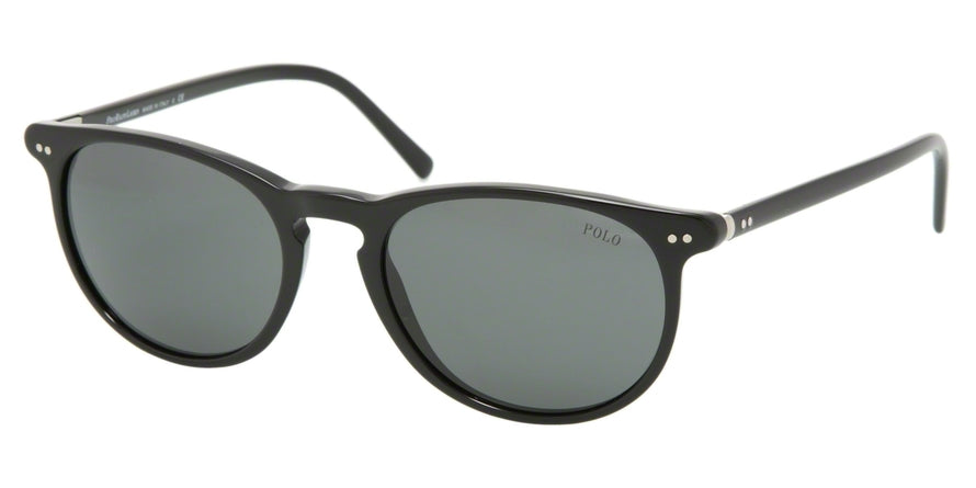 Polo PH3044 PH4044 Phantos Sunglasses  500187-SHINY BLACK 52-19-145 - Color Map black