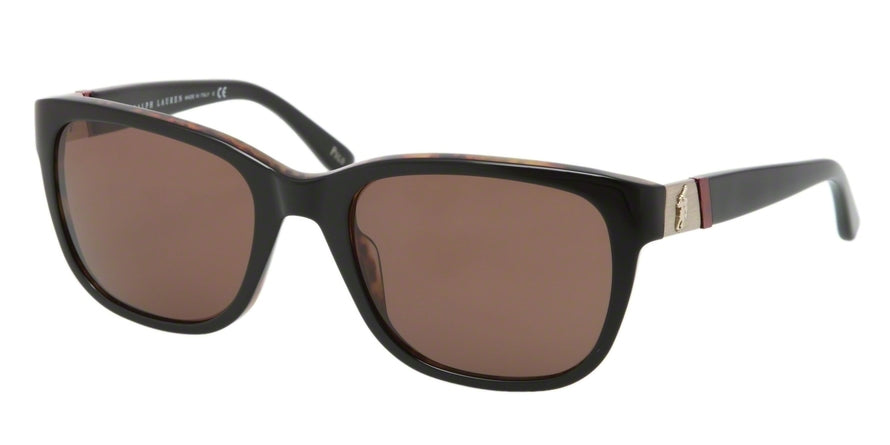 Polo PH4066 Square Sunglasses  526073-TOP BLACK/HAVANA 55-20-135 - Color Map black