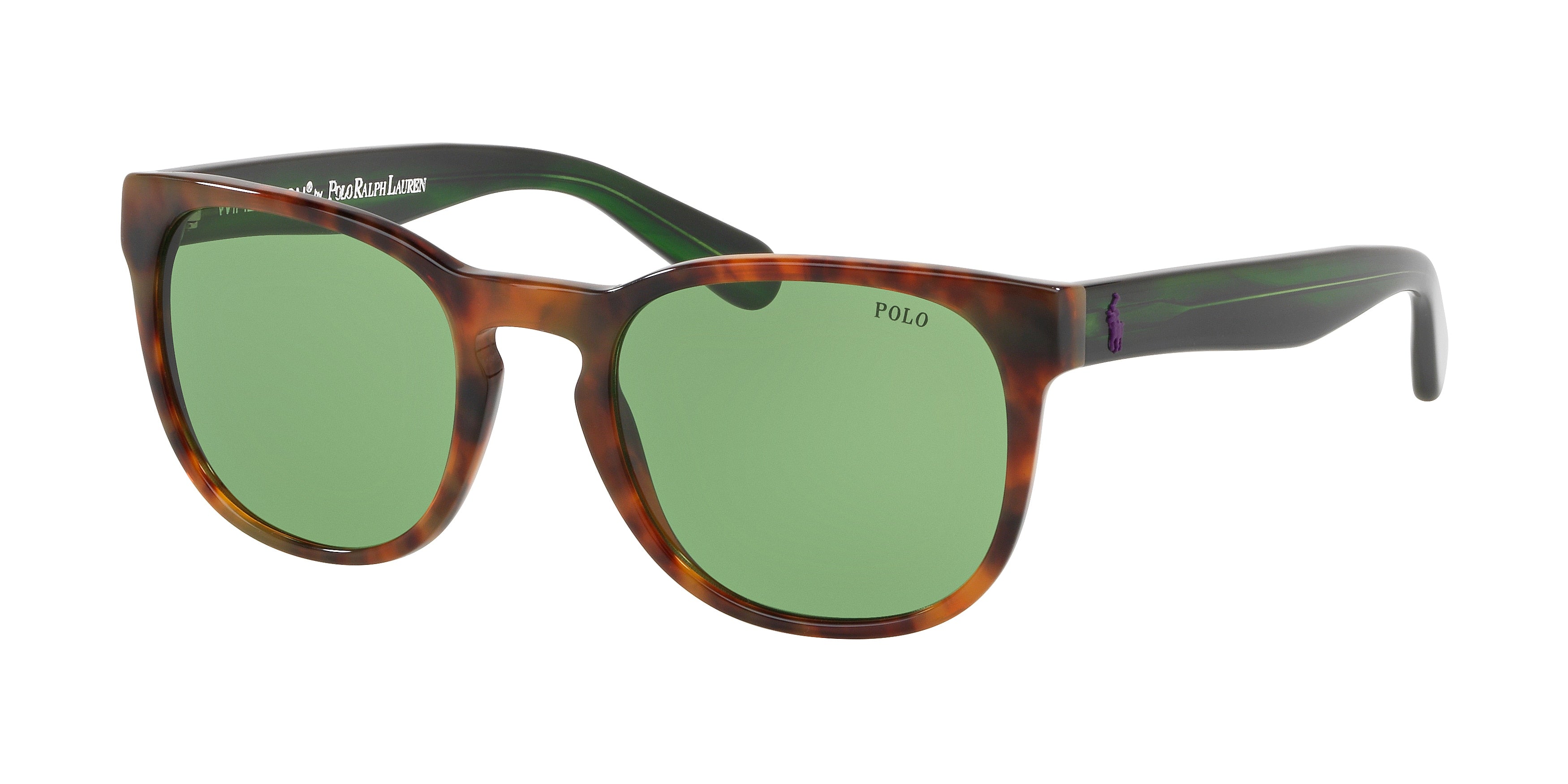 Polo PH4099 Phantos Sunglasses  56742-Shiny Jerry Havana 52-145-21 - Color Map Tortoise