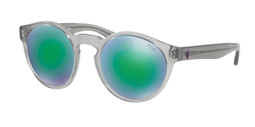 Polo PH4101 Phantos Sunglasses  56493R-VINTAGE CRYSTAL GREY 52-22-145 - Color Map grey