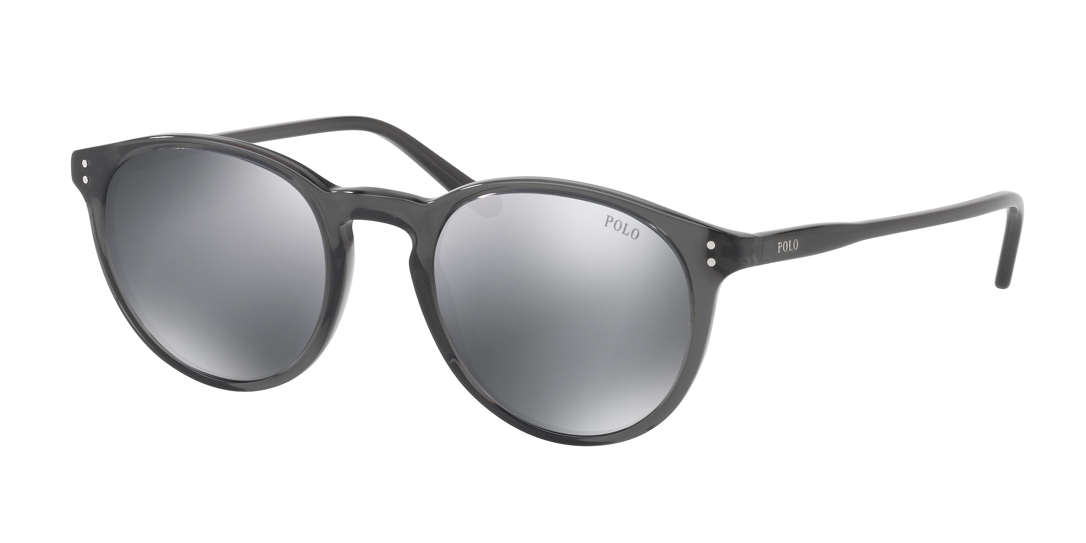 Polo PH4110 Phantos Sunglasses  55366G-Shiny Black Crystal 50-145-21 - Color Map Black