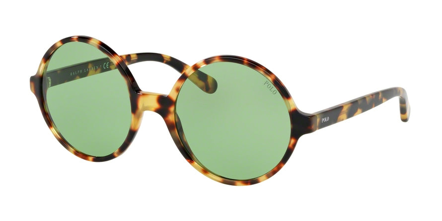 Polo PH4136 Round Sunglasses  5004/2-SPOTTY TORTOISE 55-20-140 - Color Map havana